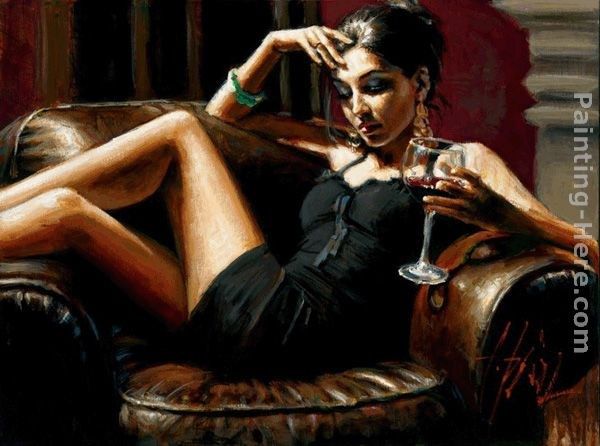 Fabian Perez Red on Red III
